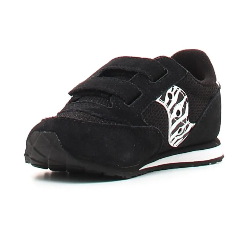 Baskets basses noires pour enfants