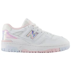 Baskets blanches 550 avec logo N