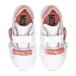 Baskets blanches basses pour enfants