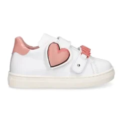 Baskets blanches basses pour enfants