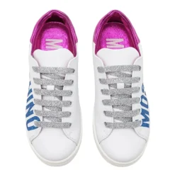 Baskets blanches basses pour enfants