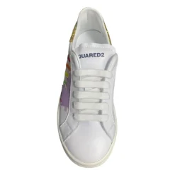 Baskets blanches basses pour enfants