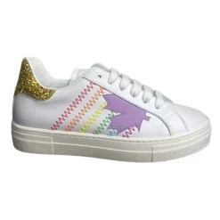 Baskets blanches basses pour enfants