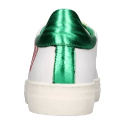 Baskets en cuir