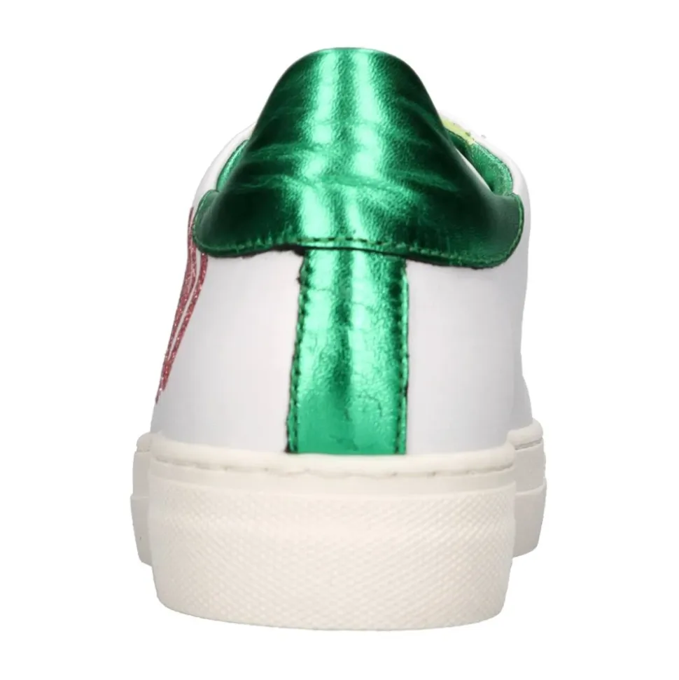 Baskets en cuir