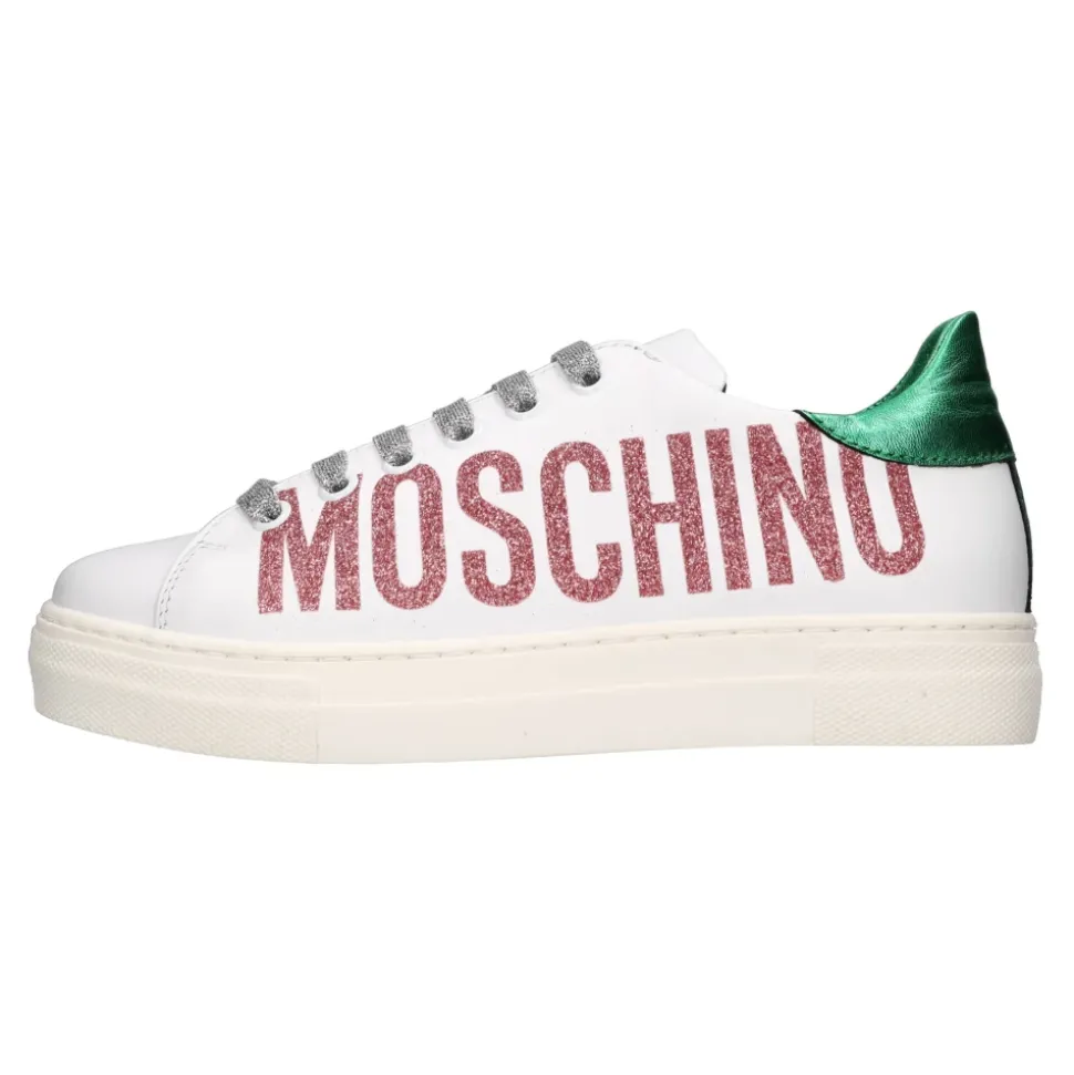 Baskets en cuir