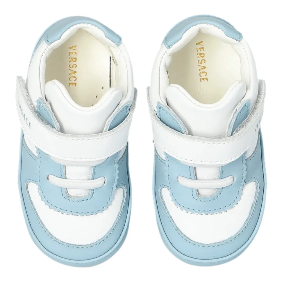 Baskets en cuir