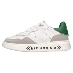 Baskets en cuir et daim
