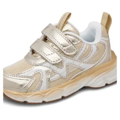 Baskets en similicuir et tissu WAVE VL.