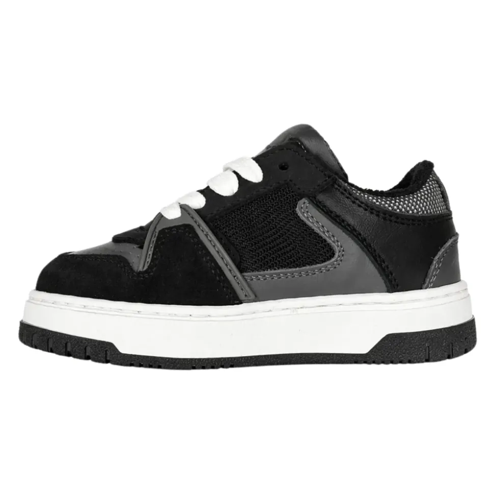 Baskets Junior en Daim et Nylon