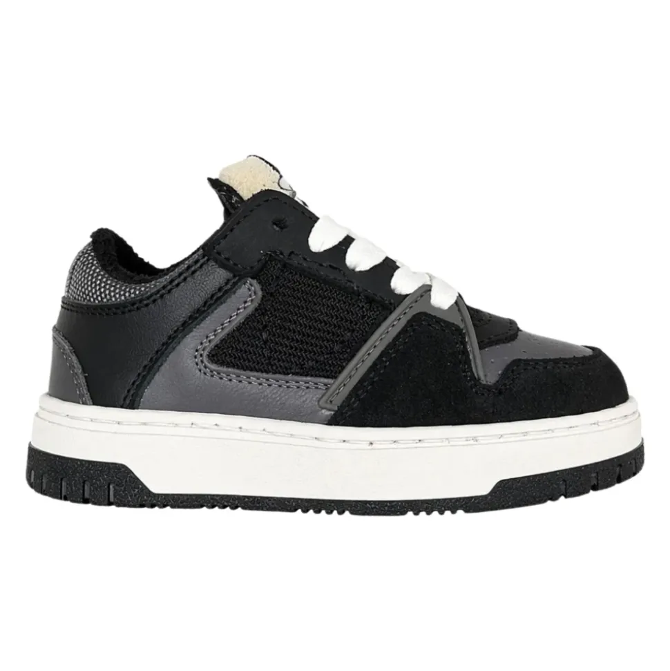 Baskets Junior en Daim et Nylon