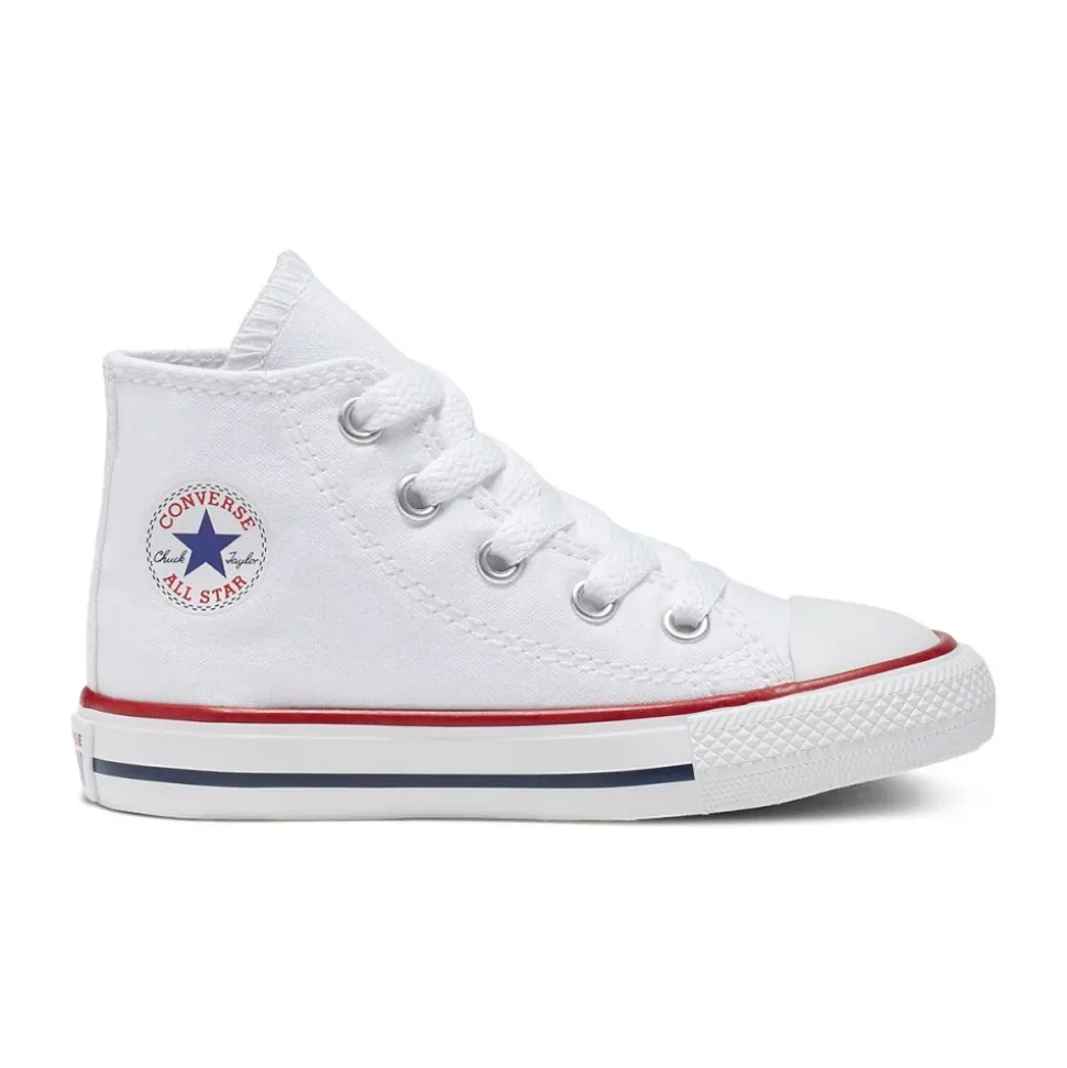 Baskets montantes blanches pour enfants