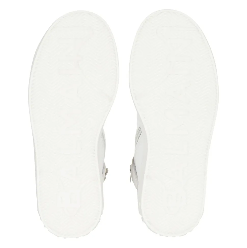 Baskets montantes en cuir