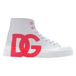 Baskets montantes en cuir