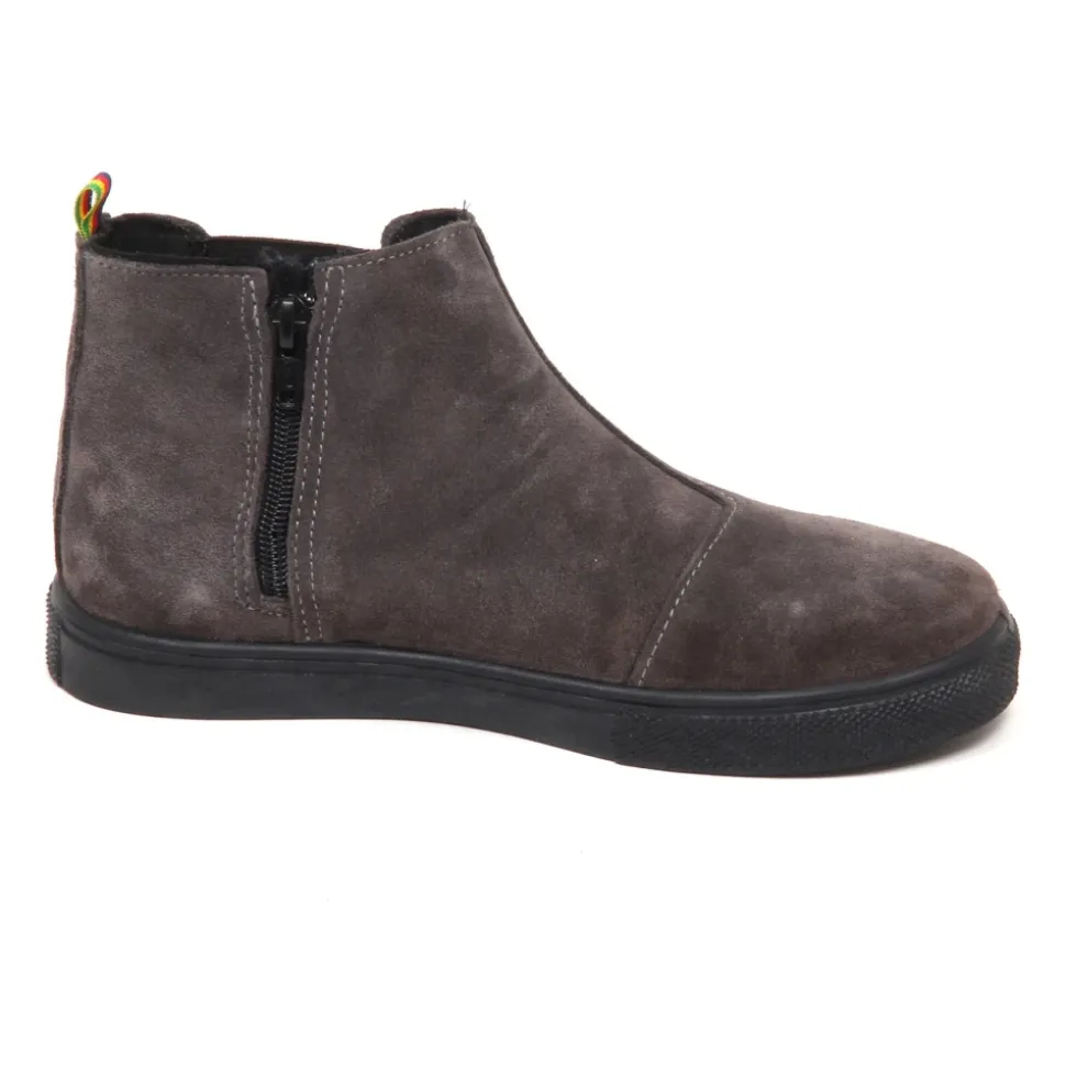 Beatles Gris Botte Chaussure pour Enfant
