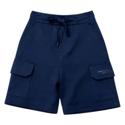 Bermuda en Coton avec Ceinture Élastique