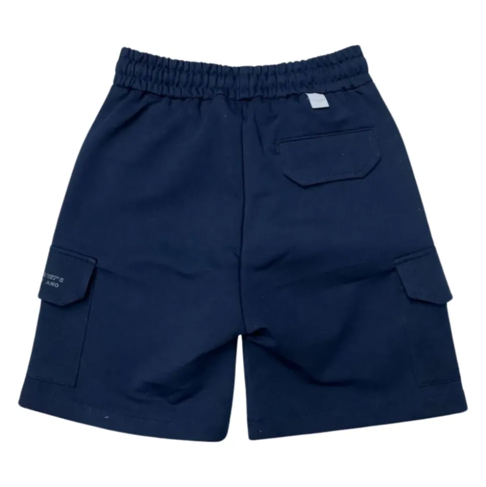 Bermuda en Coton avec Ceinture Élastique