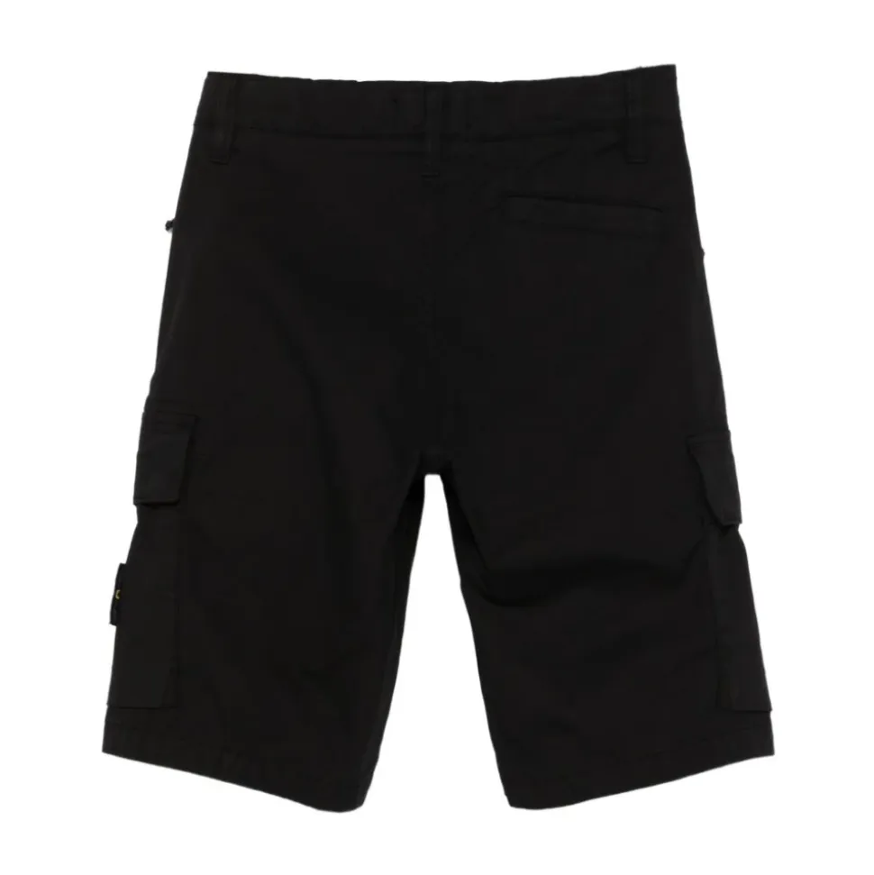 Bermuda en coton avec poches cargo