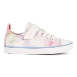 Blanc Rose Filles Enfants Sneakers