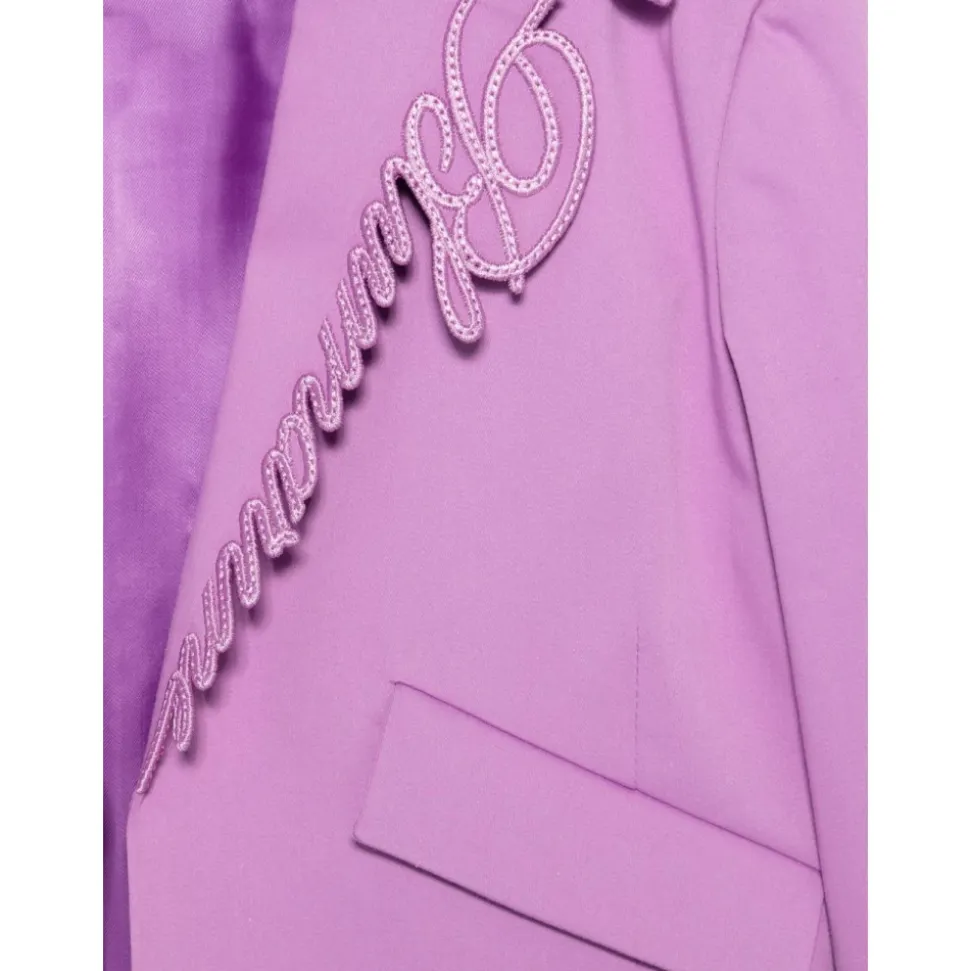 Blazer Court avec Broderie Logo