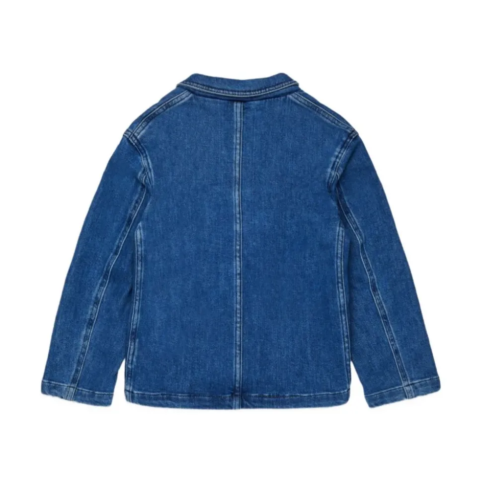 Blazer denim logo