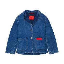Blazer denim logo