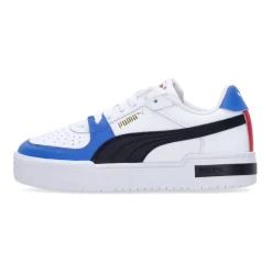 Block Jr Basket Basse Blanc/Bleu/Noir