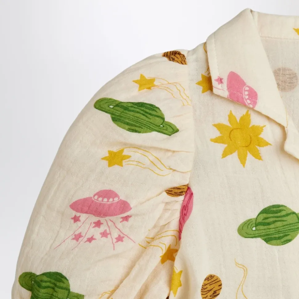 Blouse en mousseline espace
