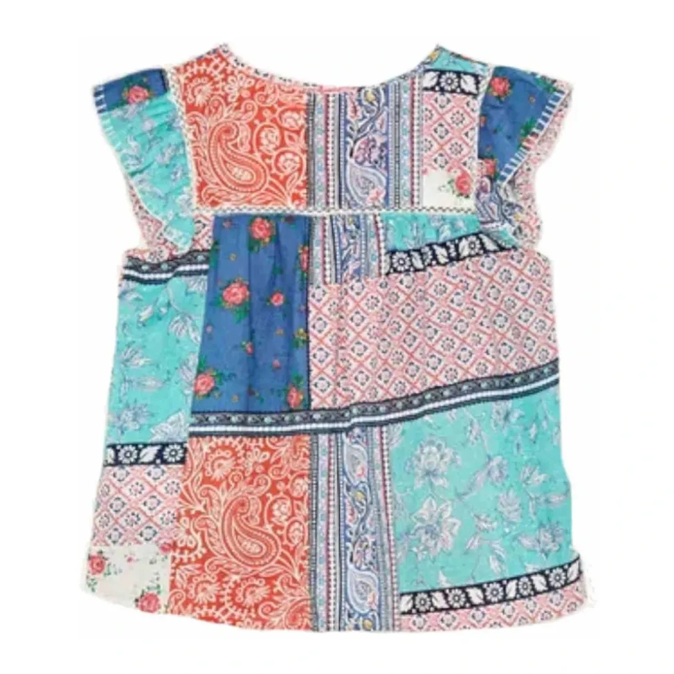 Blouse Ethnique Susan avec Détails en Dentelle