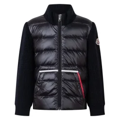 9B00001 M1131 Cardigan matelassé zippé
