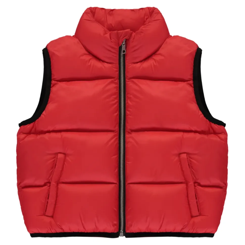 Bodywarmer Zippé Contrasté