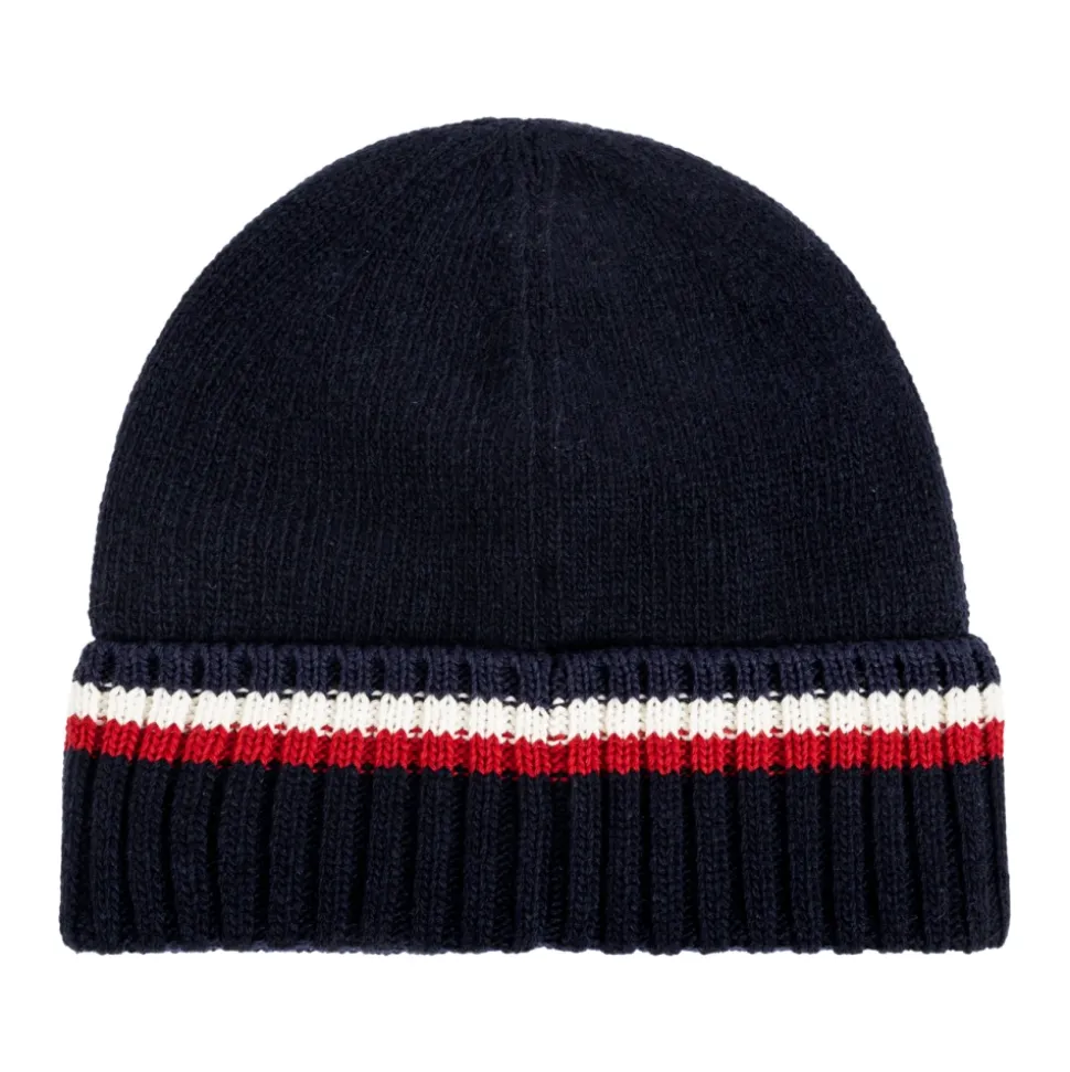 Bonnet en laine avec logo