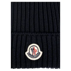 Bonnet en laine avec logo