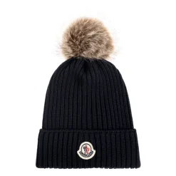 Bonnet en laine avec logo