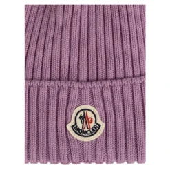 Bonnet en laine avec logo