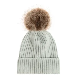 Bonnet à pompon avec logo
