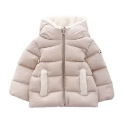 Borgan Veste matelassée à capuche et bordure en peluche