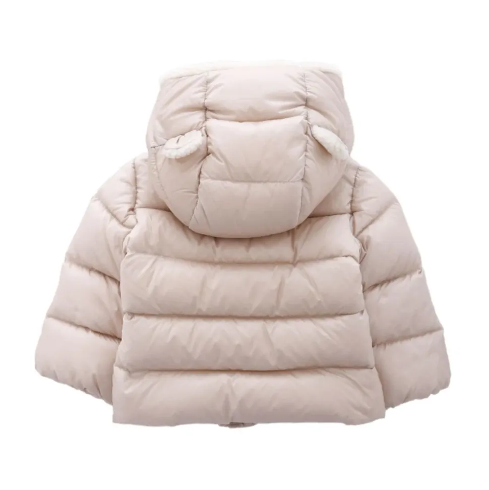 Borgan Veste matelassée à capuche et bordure en peluche