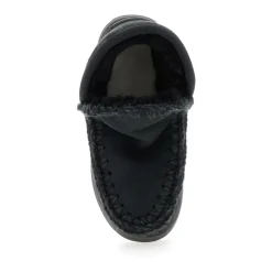 Bottes Cheville Eskimo en Cuir Noir