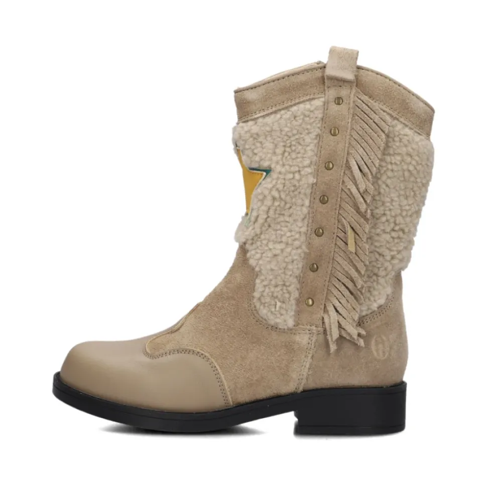 Bottes de Cowgirl avec Franges pour Filles
