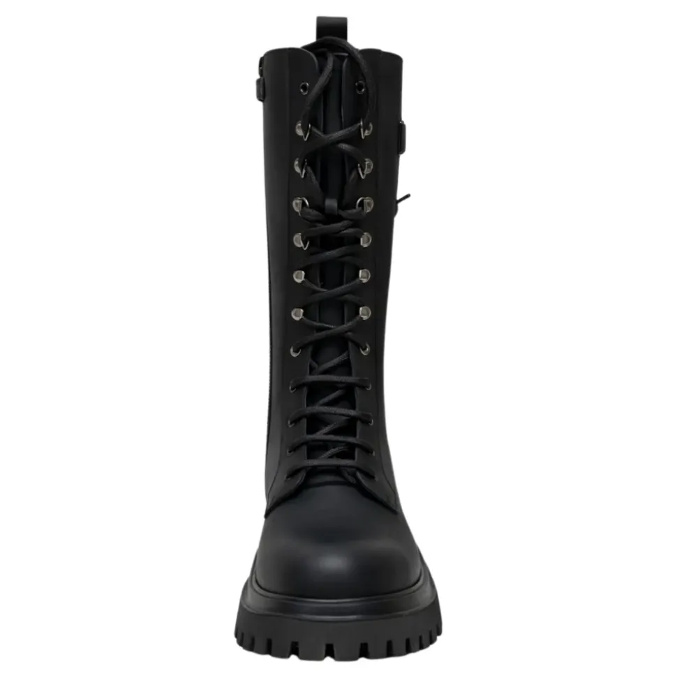 Bottes en cuir de veau Nappa