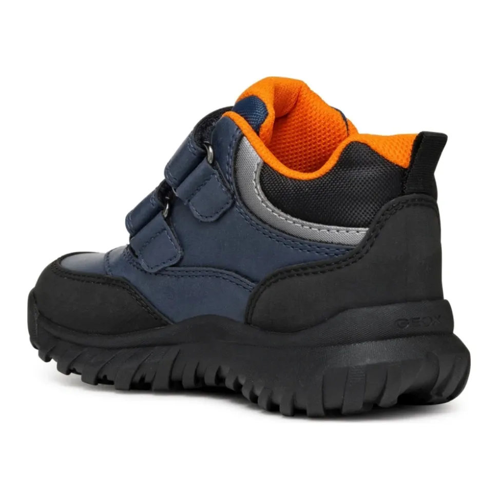 Bottes Enfants Bleu Orange