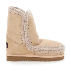 Bottes Rose Eskimo Kid en Daim