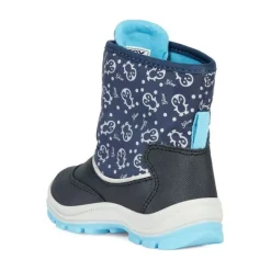 Bottines ABX Navy Turquoise pour filles