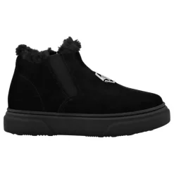 Bottines Ankle en Daim et Shearling Écologique