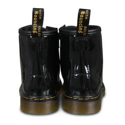 Bottines Biker Noires Vernies Lamper