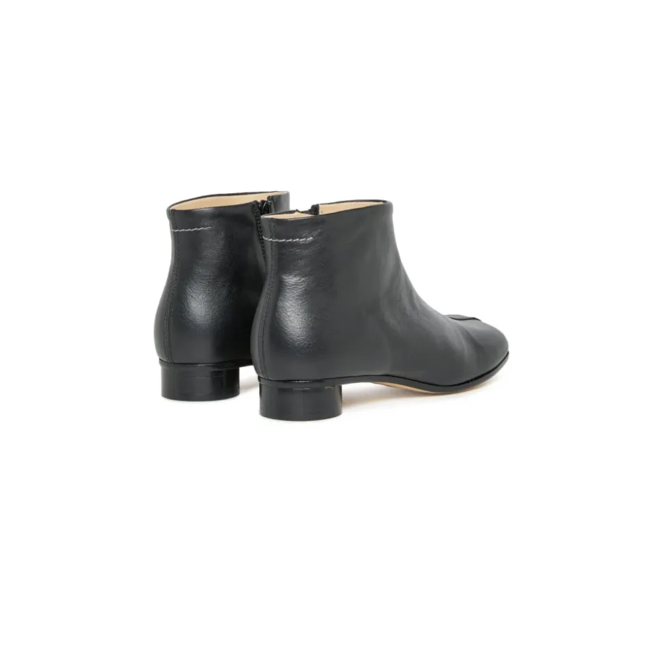 Bottines en cuir
