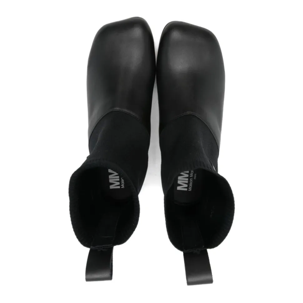 Bottines en cuir