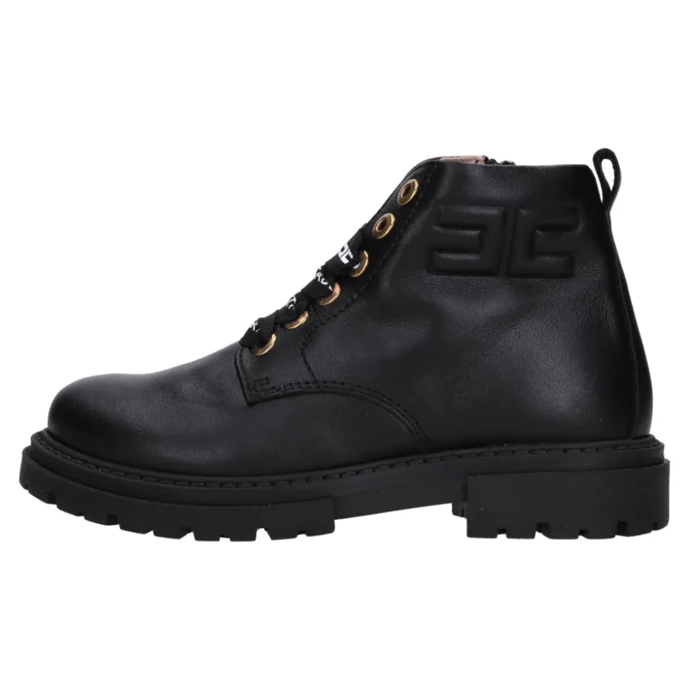Bottines en cuir