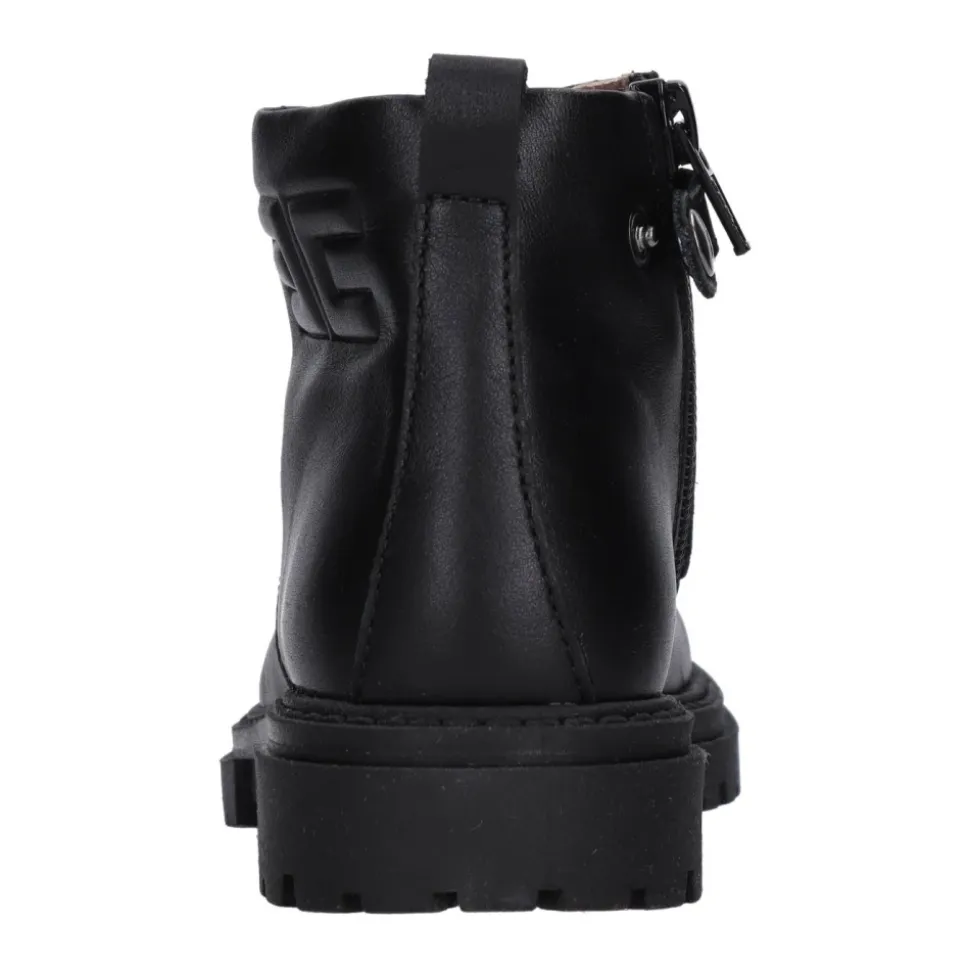 Bottines en cuir